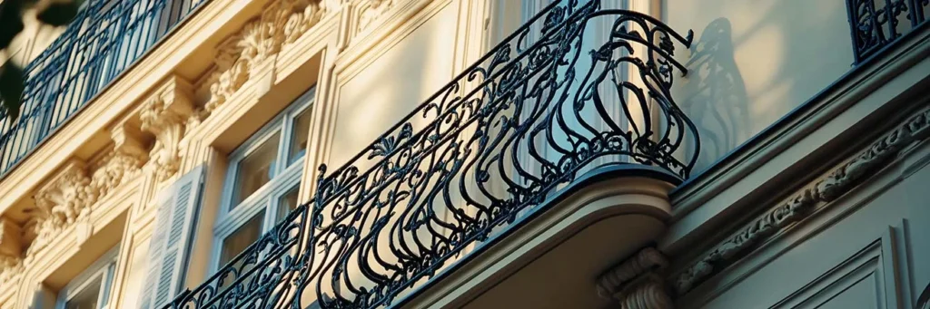 Balcon immeuble luxe Brest.
