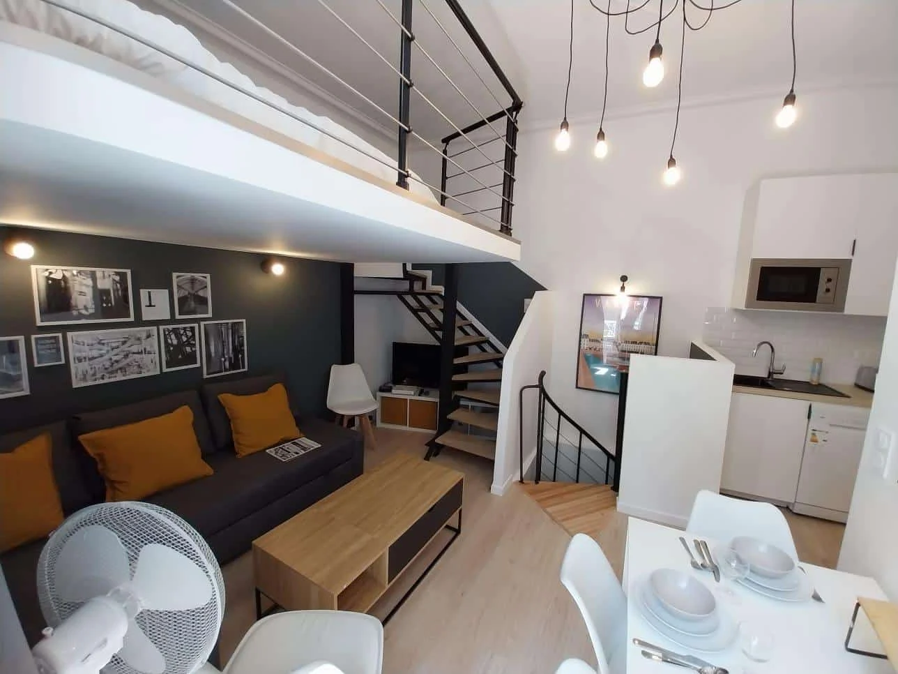 Salon rénové à Vannes